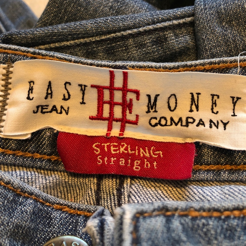 Easy Money Jean company. Sterling straight jeans.